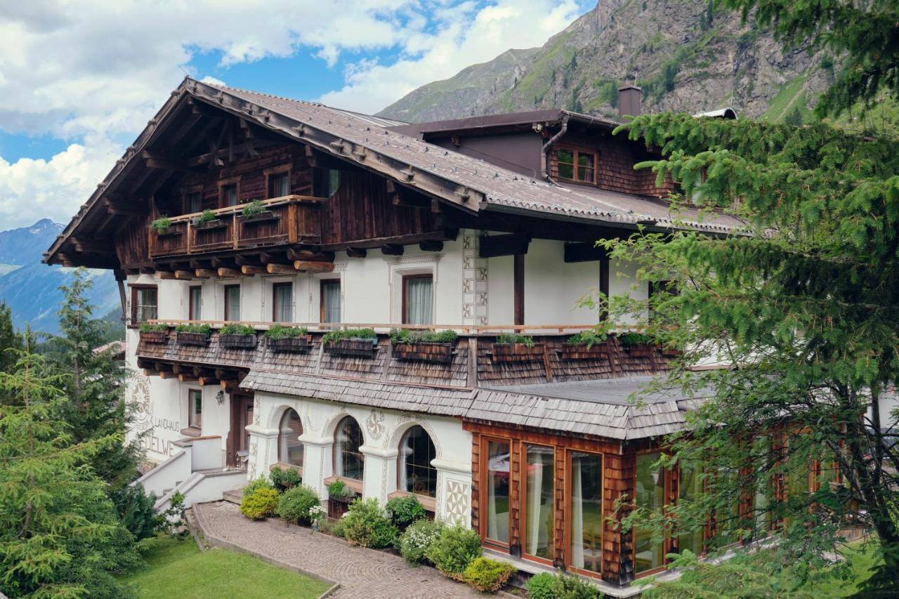 Hotel Landhaus Edelweiss Sankt Leonhard im Pitztal Exterior foto